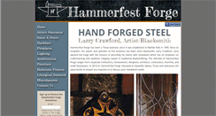 Desktop Screenshot of hammerfestforge.com